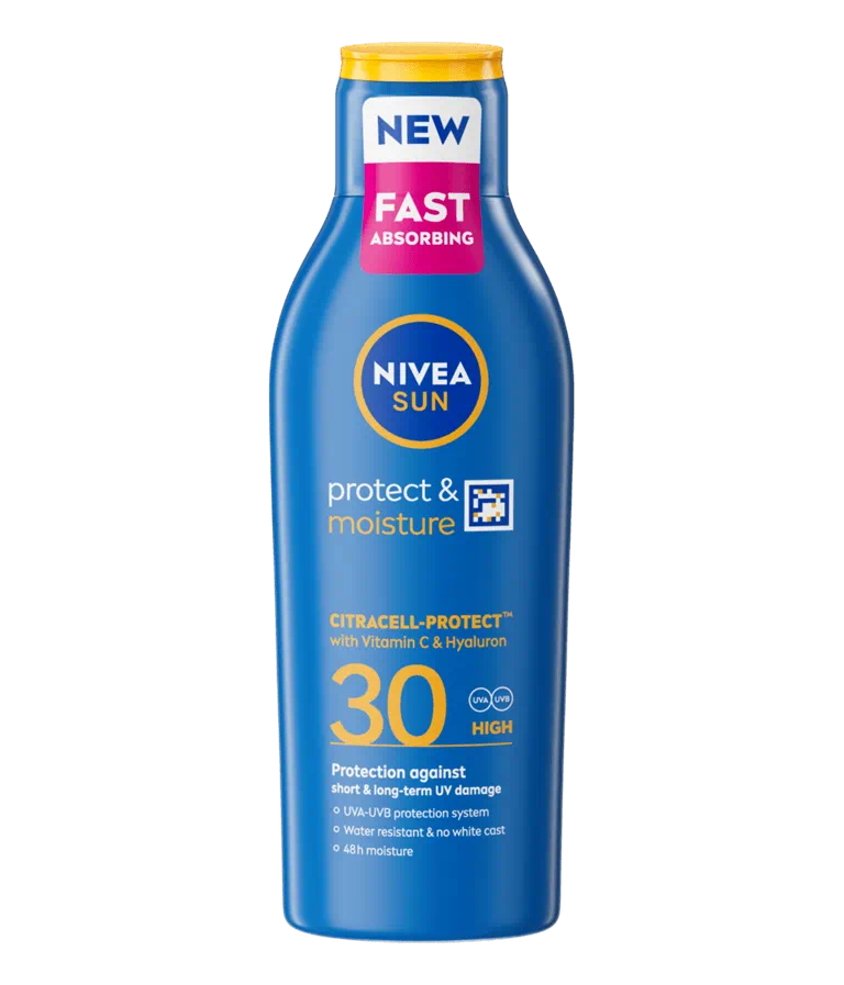 NIVEA SUN MOIST LOTION SPF30 (200ML)