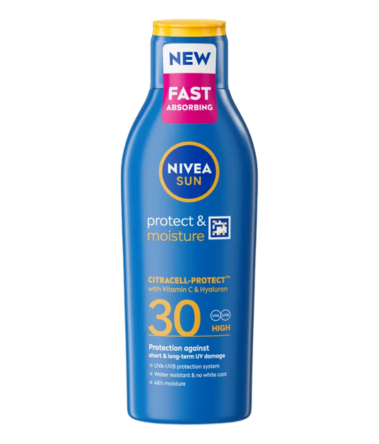 NIVEA SUN MOIST LOTION SPF30 (200ML)