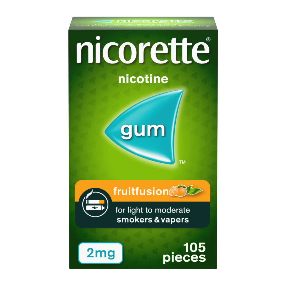 NICORETTE GUM 2MG ORIGINAL (PACK OF 105)