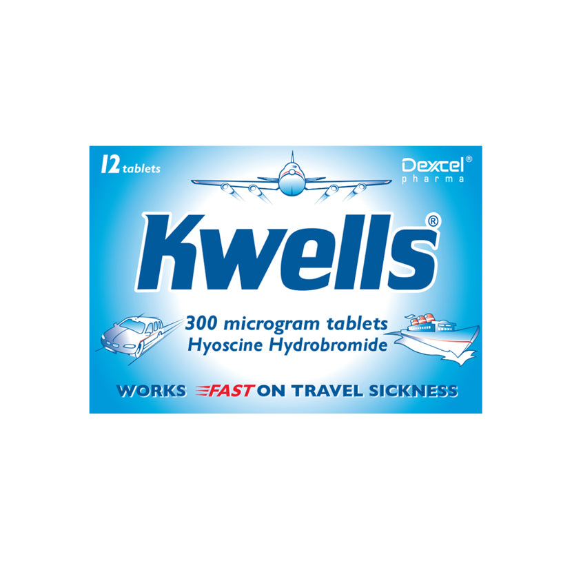 KWELLS TRAVEL SICKNESS TAB (PACK OF 12)