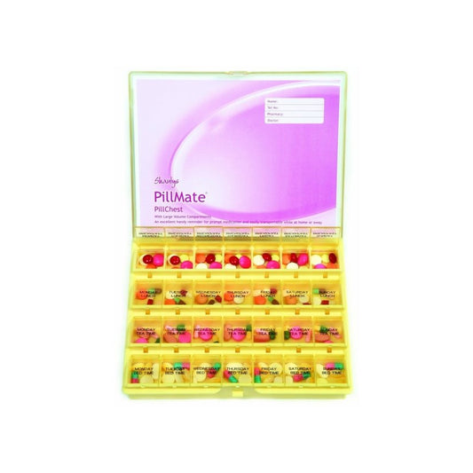 PILLMATE PILLCHEST 4X DAILY LARGE