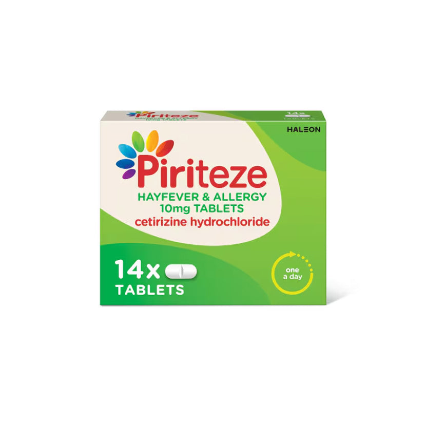 PIRITEZE ALLERGY ONE A DAY TAB (PACK OF 14)