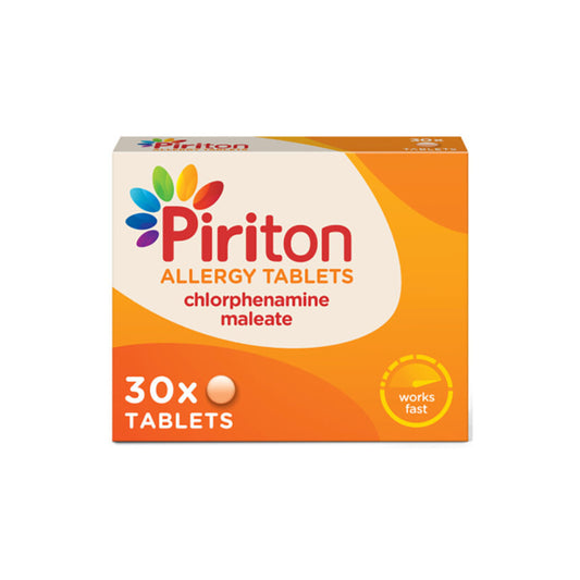 PIRITON ALLERGY TAB 4MG (PACK OF 30)