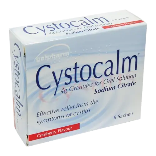 CYSTOCALM CYSTITIS RELIEF SACHETS (PACK OF 6)