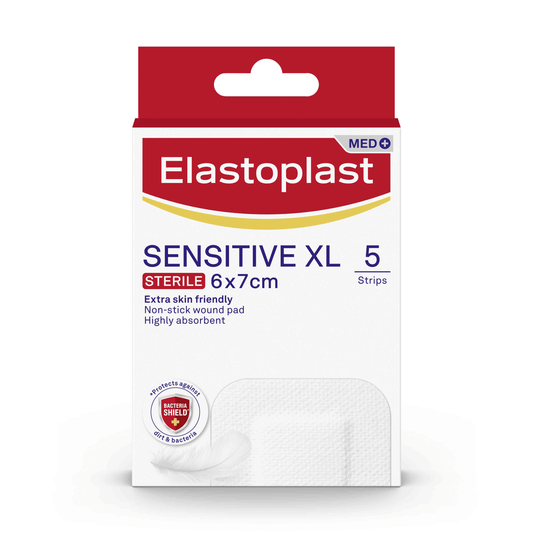 ELASTOPLAST SENSITIVE DRESSINGS 6X7CM XL