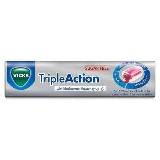VICKS VAPODROPS TRIPLE ACTION LOZENGERS (PACK OF 42)